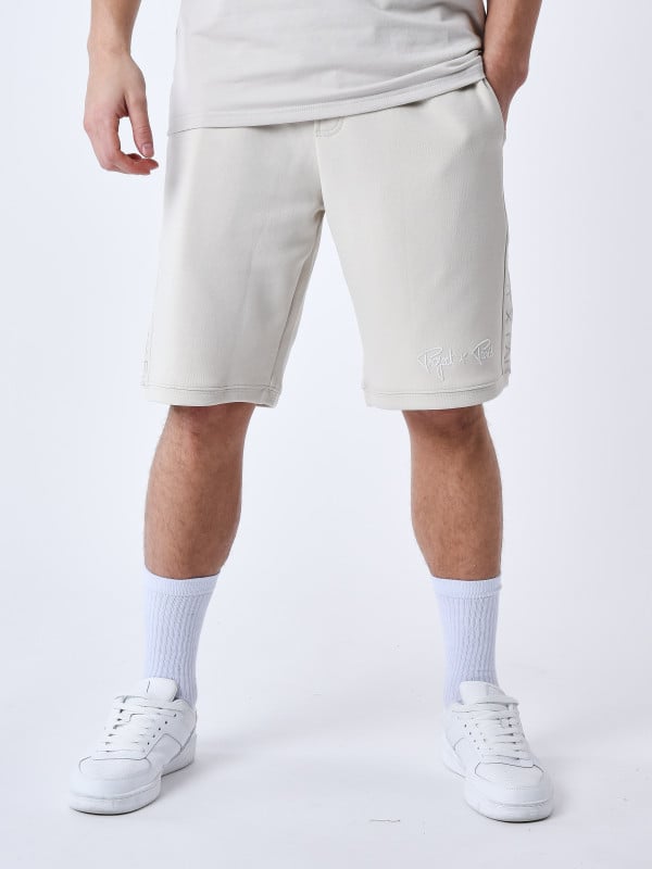 Project X Paris Short Bande Logo Brodé