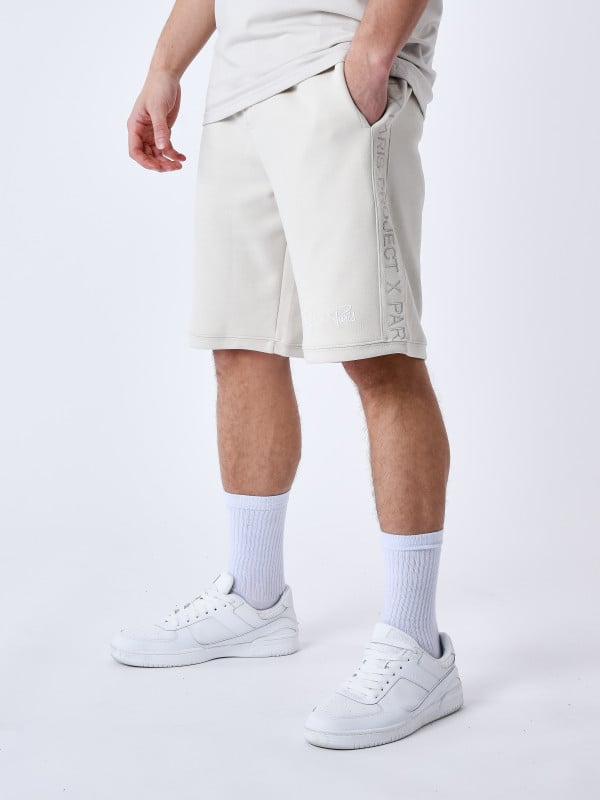 Project X Paris Short Bande Logo Brodé