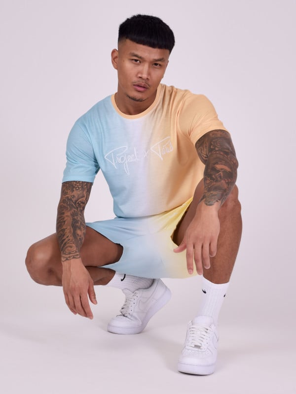Project X Paris Short Bicolore Dégradé