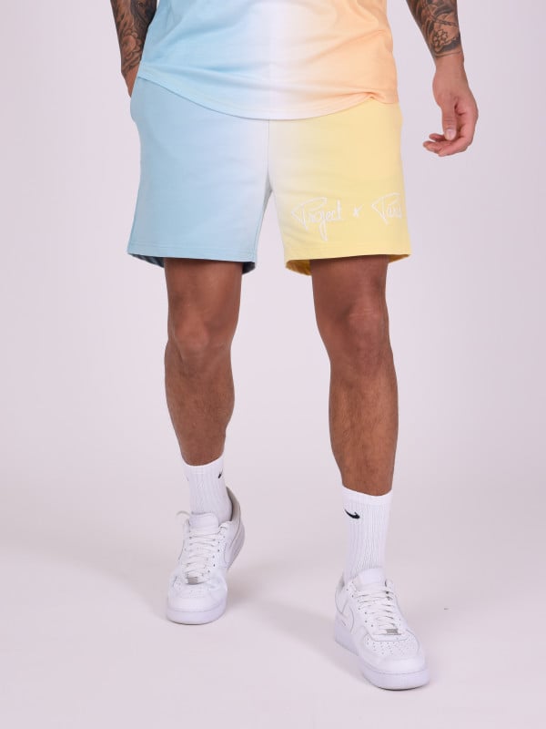 Project X Paris Short Bicolore Dégradé