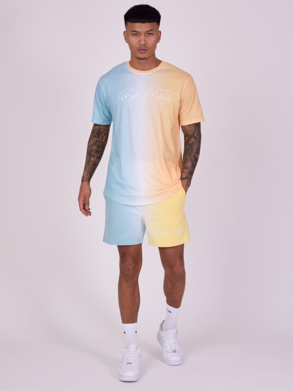 Project X Paris Short Bicolore Dégradé