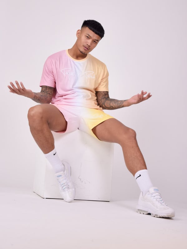Project X Paris Short Bicolore Dégradé