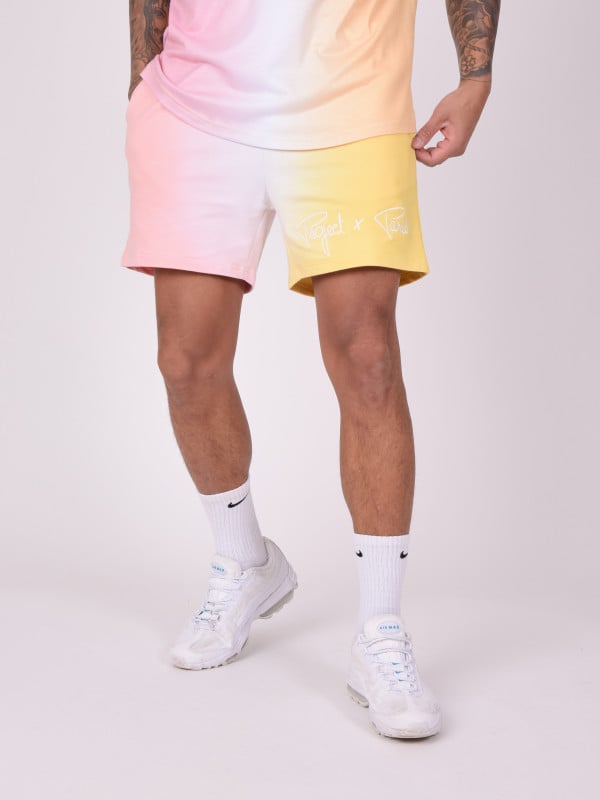 Project X Paris Short Bicolore Dégradé