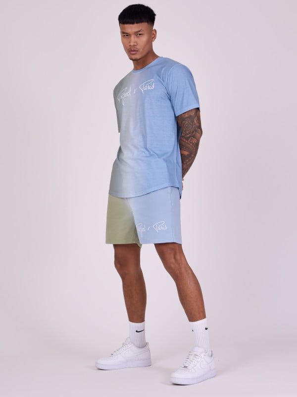 project x paris Short bicolore dégradé