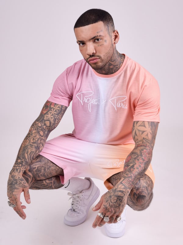 Project X Paris Short Bicolore Dégradé