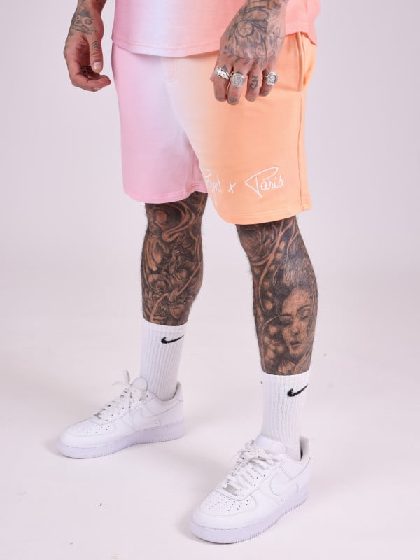 project x paris Short bicolore dégradé