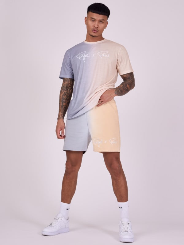 project x paris Short bicolore dégradé