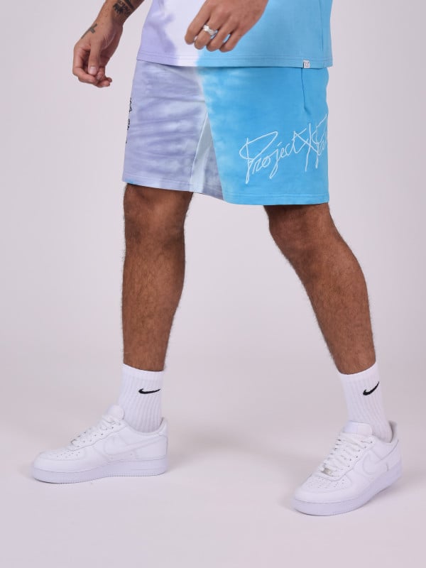 Project X Paris Short Bicolore Dégradé Smiley