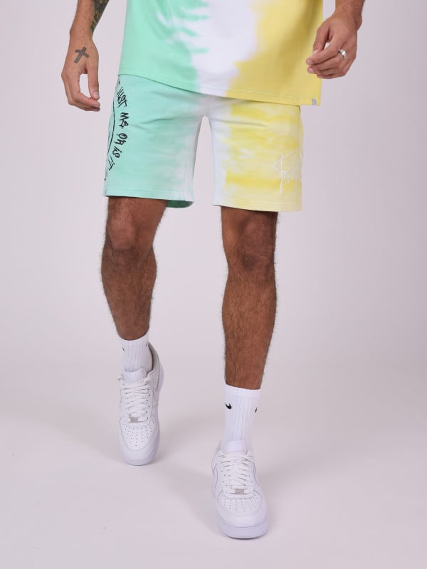 Project X Paris Short Bicolore Dégradé Smiley