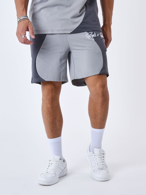 Project X Paris Short Bicolore Style Vague