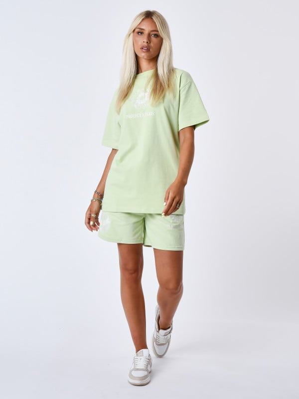 Project X Paris Short Brodé Fleuri