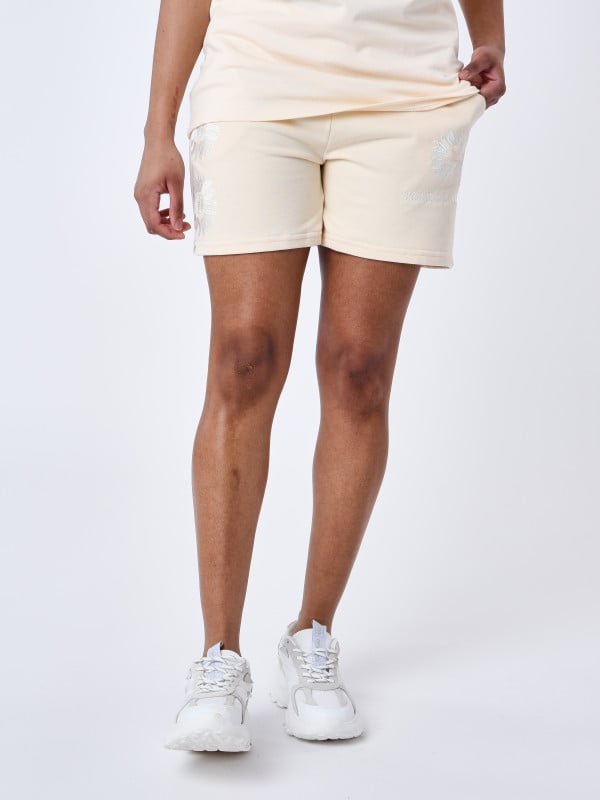 Project X Paris Short Brodé Fleuri