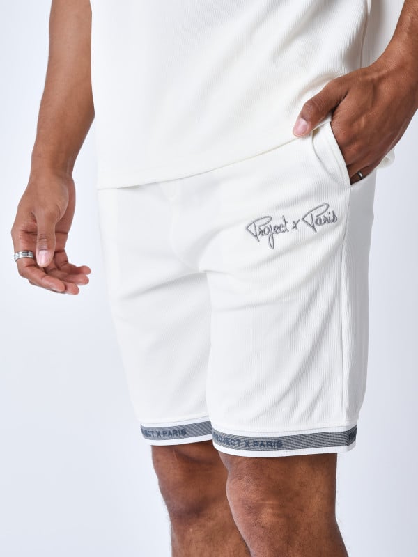 Project X Paris Short Brodée Signature
