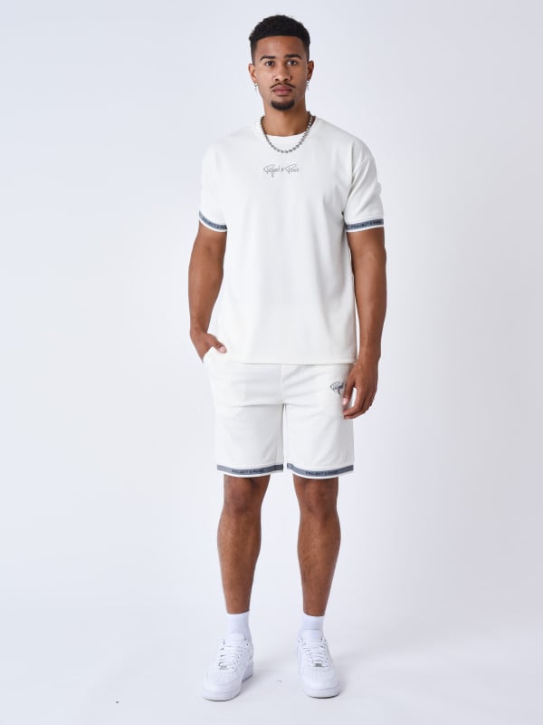 project x paris Short Brodée signature