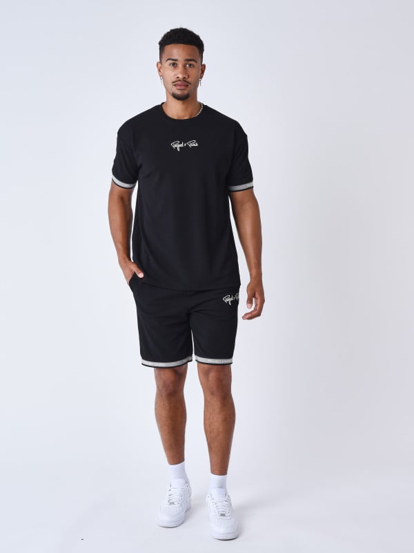 project x paris Short Brodée signature