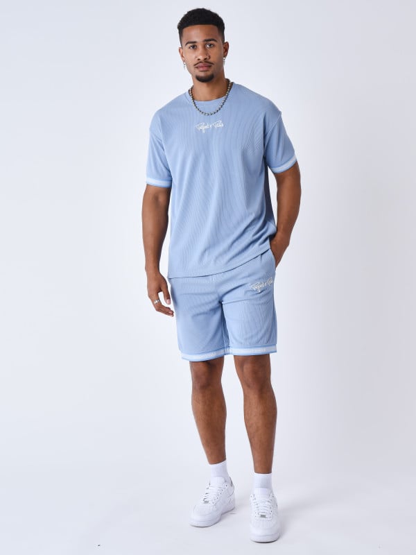 project x paris Short Brodée signature