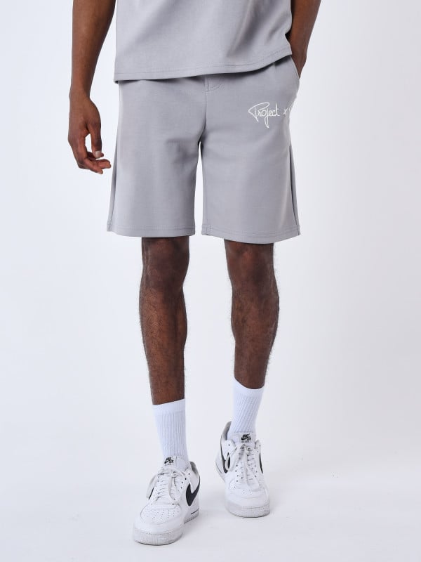 Project X Paris Short Broderie Logo