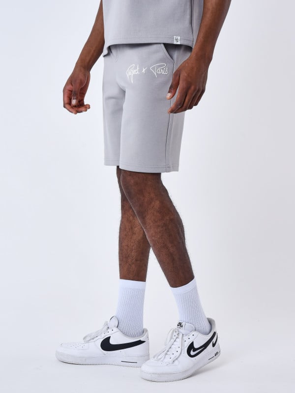 Project X Paris Short Broderie Logo