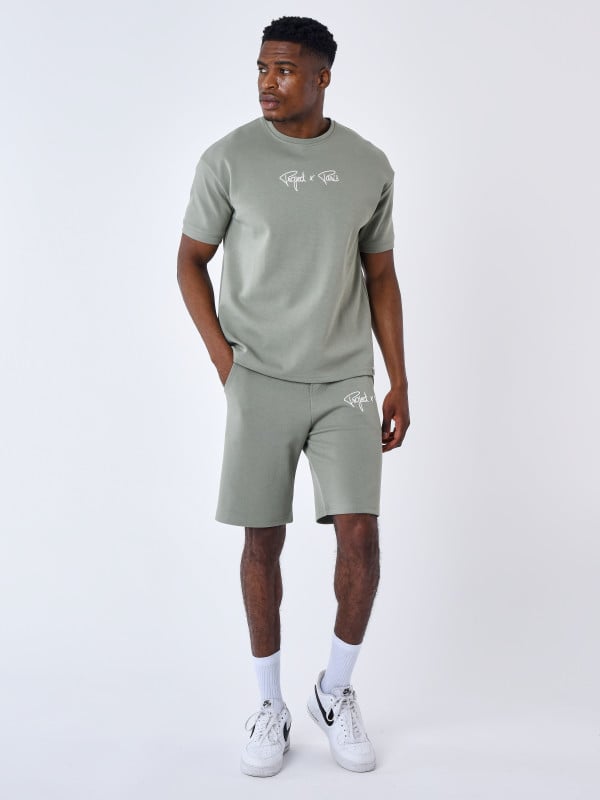 Project X Paris Short Broderie Logo