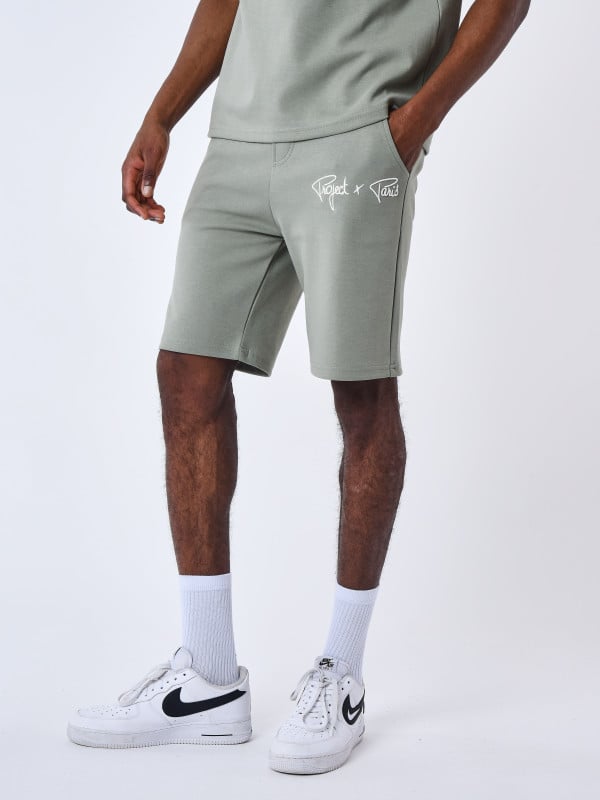 Project X Paris Short Broderie Logo