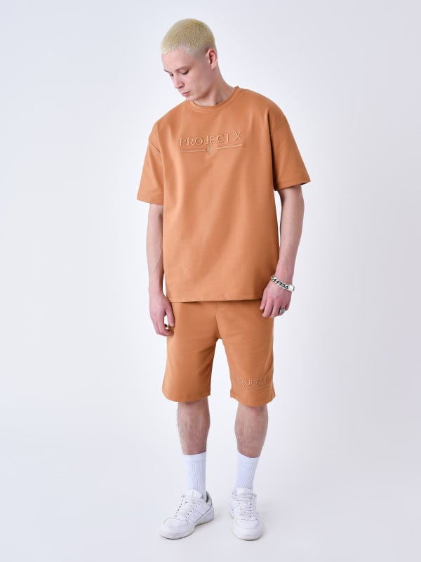 project x paris Short classique brodé