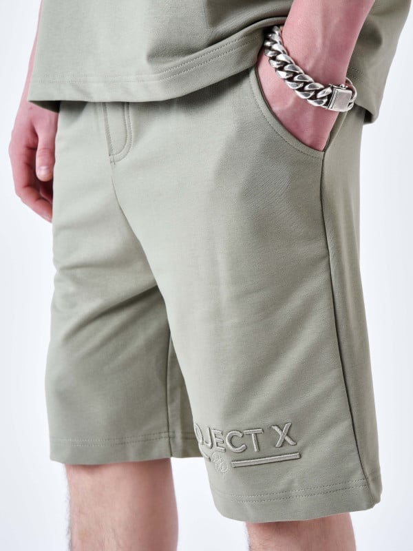 Project X Paris Short Classique Brodé