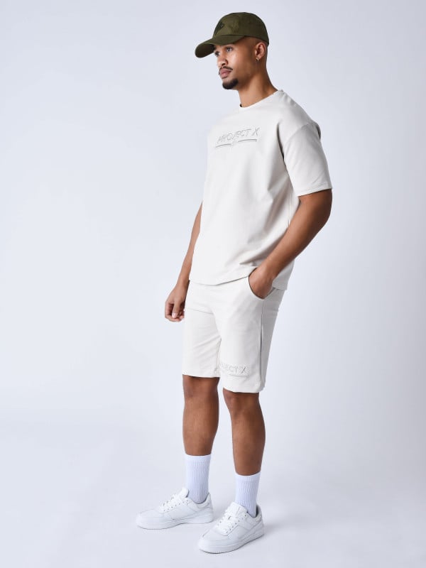 Project X Paris Short Classique Brodé