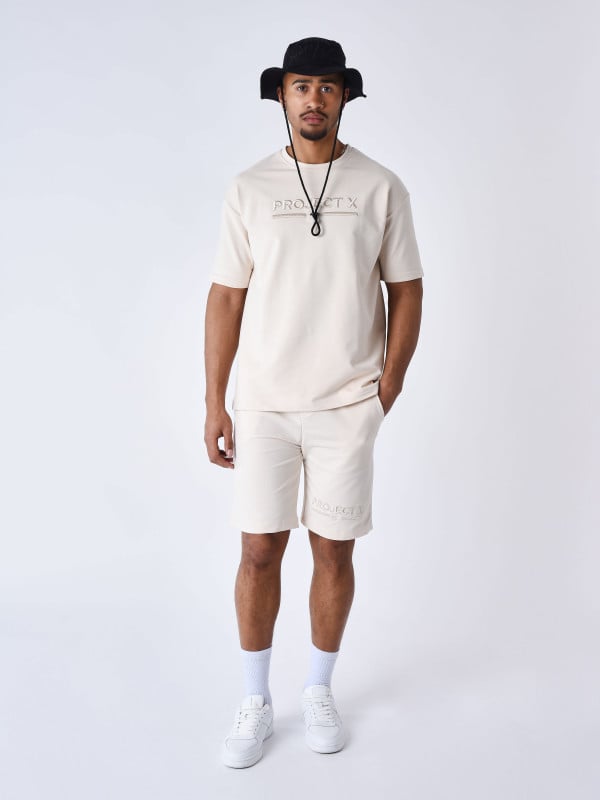 project x paris Short classique brodé
