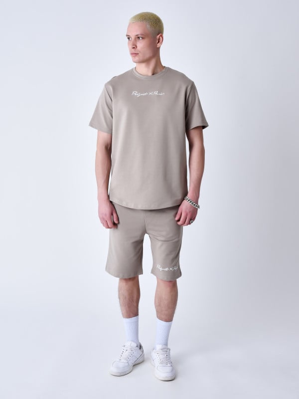 project x paris Short classique brodé