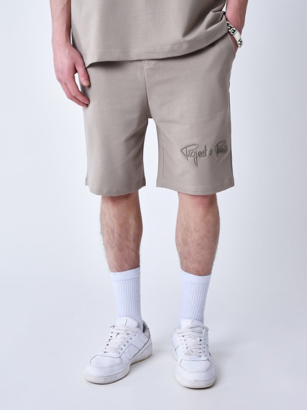 Project X Paris Short Classique Brodé Signature