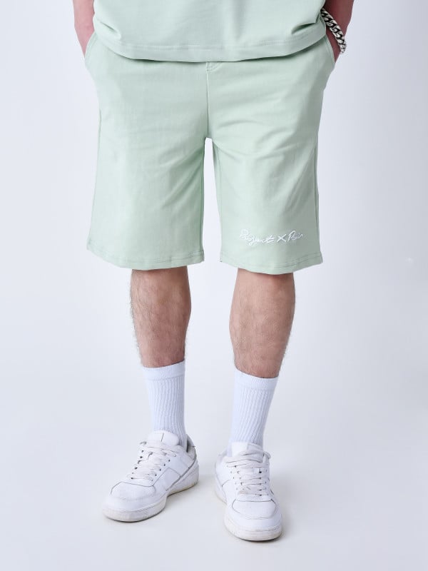 Project X Paris Short Classique Brodé Signature