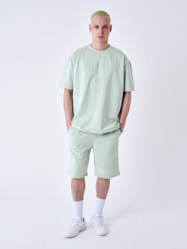 project x paris Short classique brodé Signature