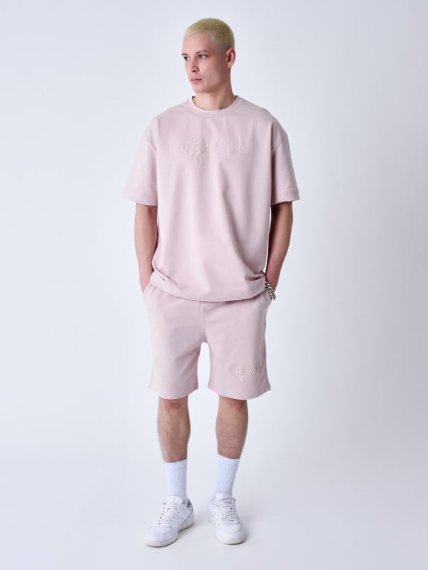 project x paris Short classique brodé Signature