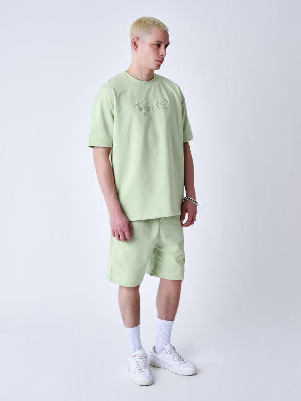 project x paris Short classique brodé Signature