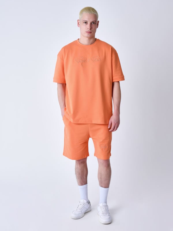 project x paris Short classique brodé Signature