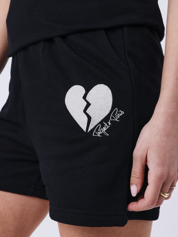Project X Paris Short Cœur Brisé