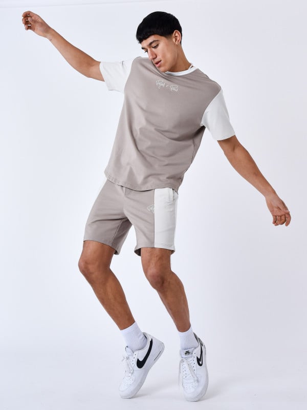 project x paris Short Colorblock