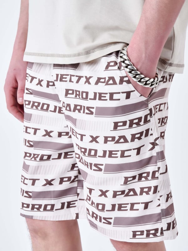 Project X Paris Short De Bain Imprimé Car Racing