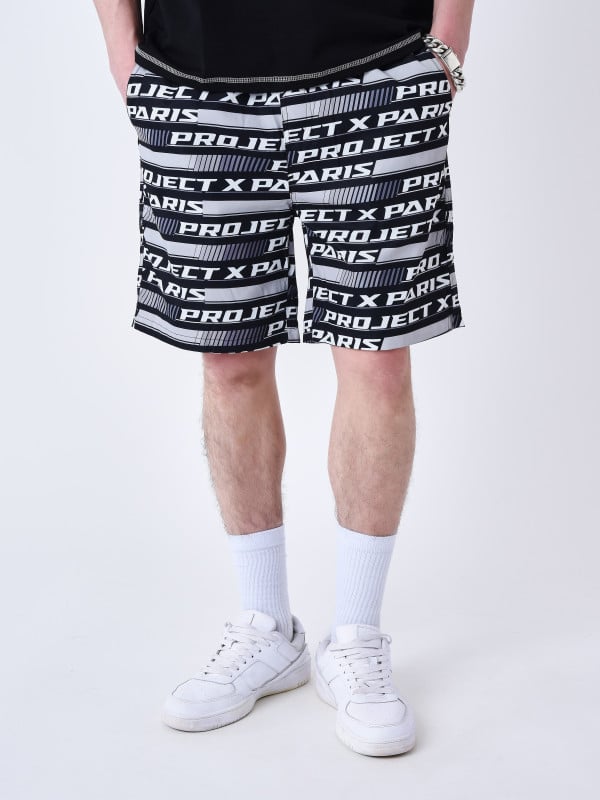 Project X Paris Short De Bain Imprimé Car Racing