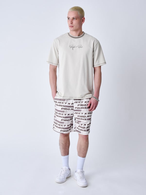 project x paris Short de bain Imprimé Car Racing