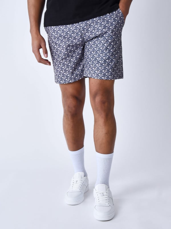 Project X Paris Short De Bain Imprimé Graphic Gaze