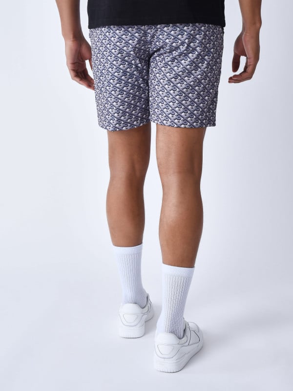 Project X Paris Short De Bain Imprimé Graphic Gaze
