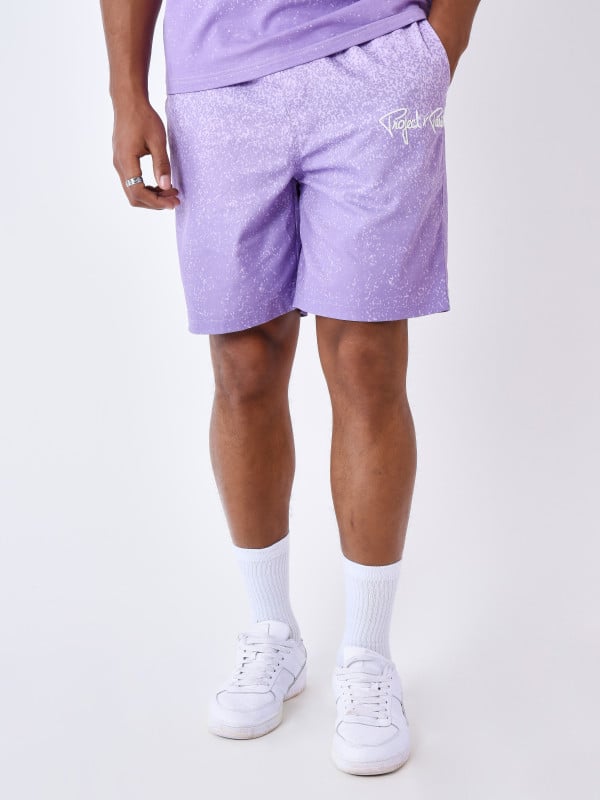 Project X Paris Short De Bain Imprimé Spray