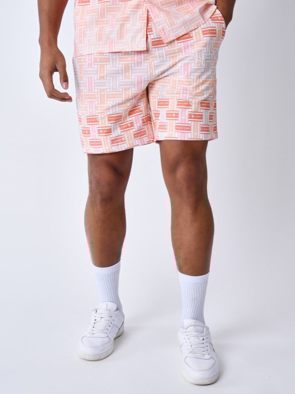 Project X Paris Short De Bain Imprimé Streamer