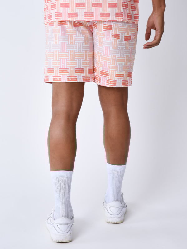 Project X Paris Short De Bain Imprimé Streamer