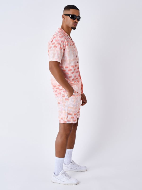 Project X Paris Short De Bain Imprimé Streamer