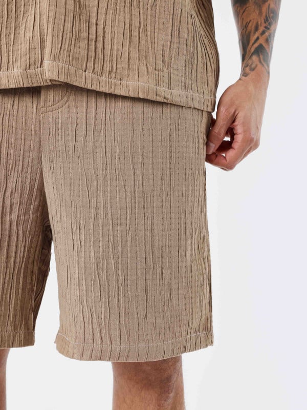 Project X Paris Short Décontracté Plissé