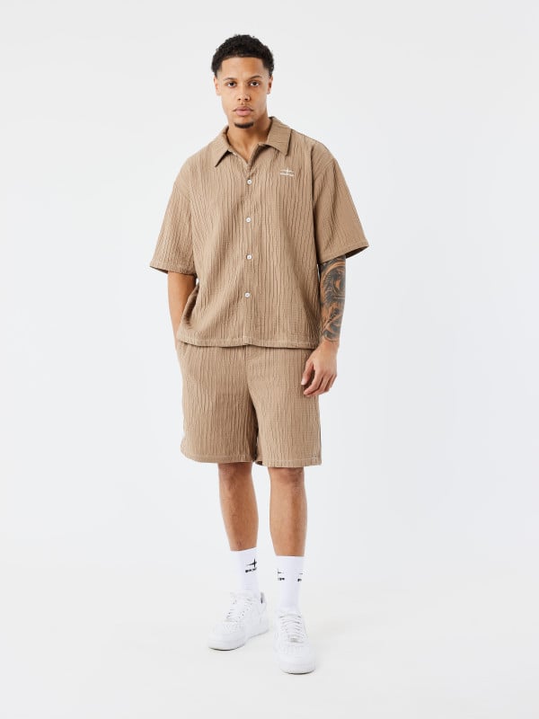 project x paris Short décontracté Plissé