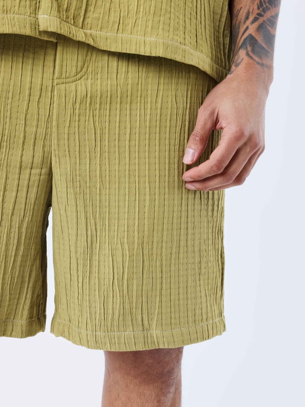 Project X Paris Short Décontracté Plissé