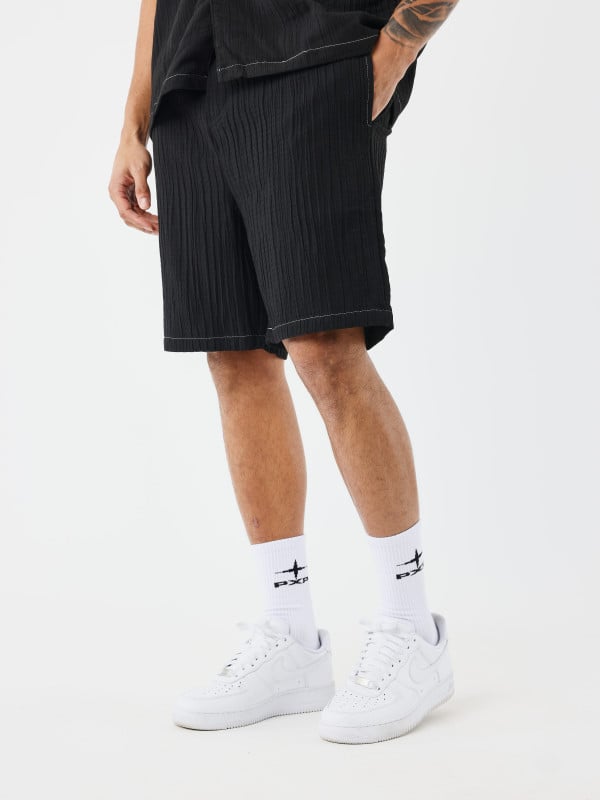 Project X Paris Short Décontracté Plissé
